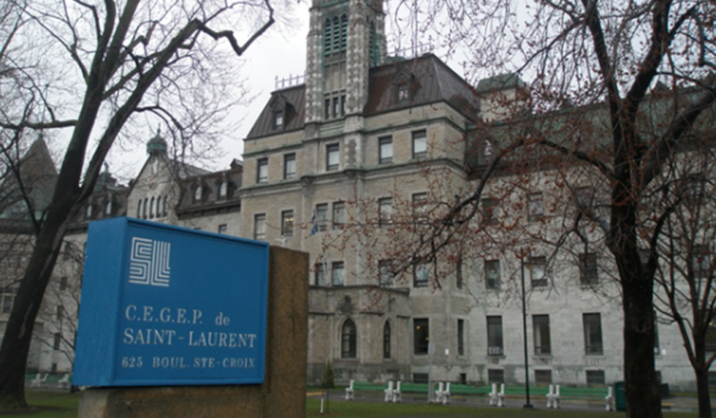 Devanture du Cégep de Saint-Laurent
